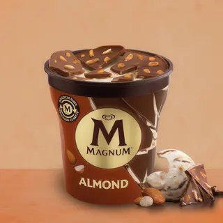 Magnum Almendras tarrina 440ml