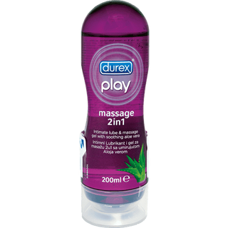 Durex Play Massage gel 2u1AloeVera200ml (28385)