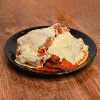 Pechuga De Pollo A La Parmesana