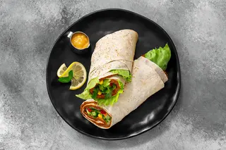 Piadina çiğ köfte