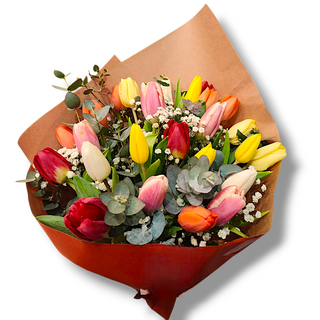 Bouquet tulipani mix color