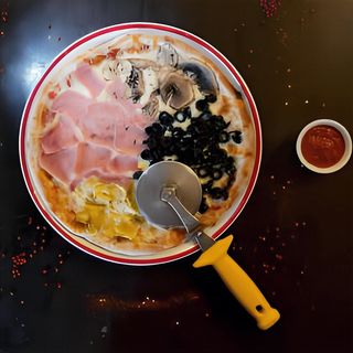 Pizza Quattro Stagioni (mica)