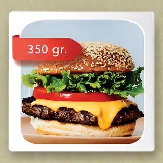 The Big Cheeseburger 350gr
