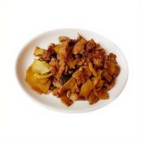 41. Ternera Con Bambú Y Setas