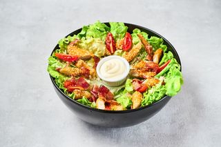 Crispy Caesar salad
