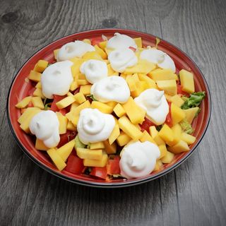 Ensalada de Mango y Crema Agria..