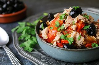 Salade méchouia au thon