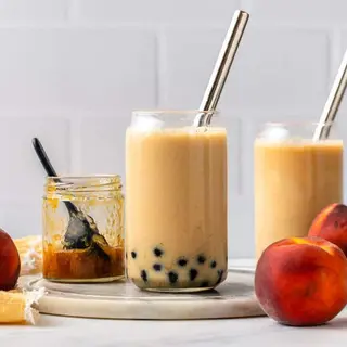 Peach Fruit Boba
