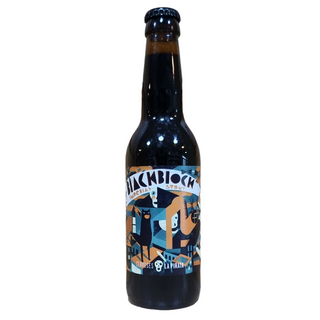 Cerveza La Pirata Black Block - Botella 33cl