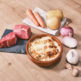 Canelones Gratinados De Carne Rustida (6 Uds.)