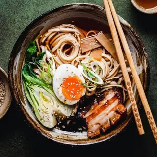 Shoyu Ramen Noodle Soup