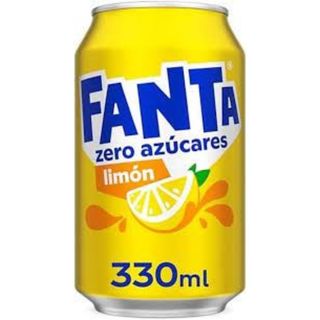Fanta Limón lata 330ml.