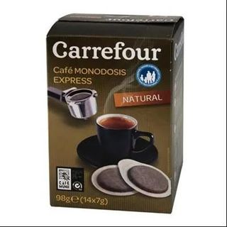 Café Natural Express Monodosis Carrefour 14 Uds.