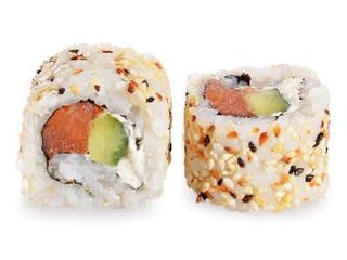 Филаделфия пушена сьомга и краставица - 4бр / 110гр 