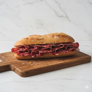 Bocadillo De Salchichón Ibérico