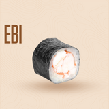 Maki Ebi - 6 Pièces
