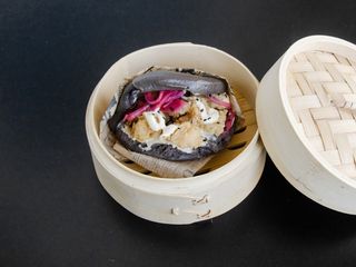 Bao Calamar Rebozado En Panko