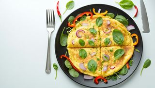 Omlette végétarien