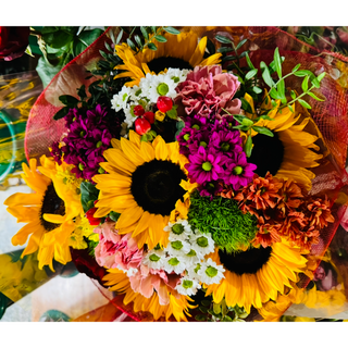  Mix Bouquet of sunflowers 