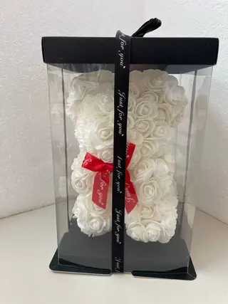 Urs alb 25cm