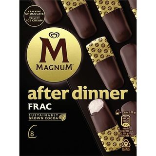 Magnum After Dinner Frac Bombon Helado De Nata Con Chocolate 8 Unidades