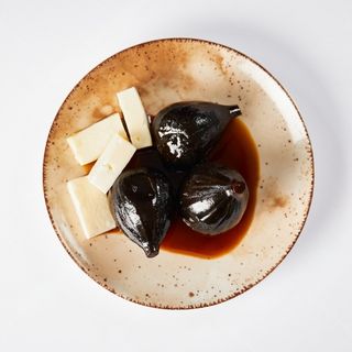 Brevas con arequipe y queso