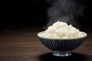 Bowl de arroz blanco