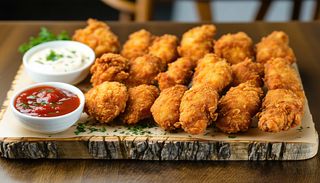 Menú De Palomitas De Pollo