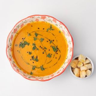 Крем-суп чечевичный