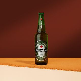 ჰაინეკენი ლუდი მინის ბოთლი 0.5ლ