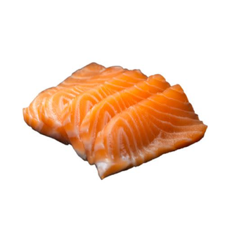 Salmón sashimi