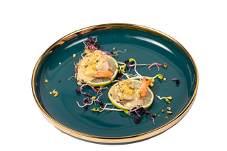 Gamberi pistacchio finger food - 2 pezzi