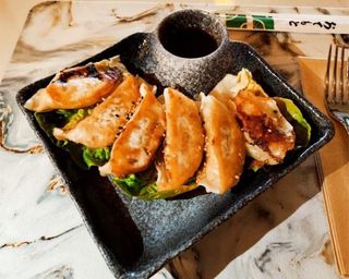 17. Gyoza Relleno De Pollo