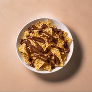 Nachos con nutella