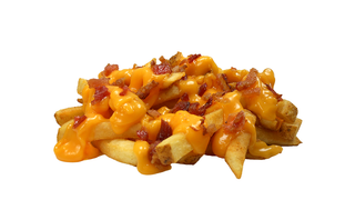 Cheddar bacon pomfrit