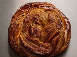 Булочка з гарбузом