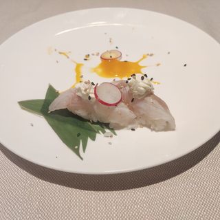 Nigiri branzino cotto phialdelphia