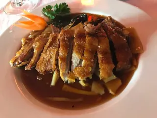 83 Anatra con funghi e banbù