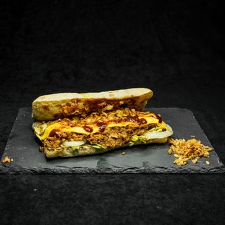 Pulled pork sandwich