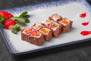 Блинчик ролл шоколадный