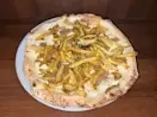 Pizza Kebab bianca