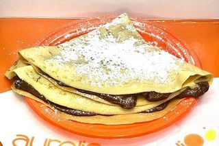 Crêpe con Nutella