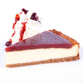 Tarta de queso (porción)