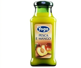 Succo di frutta pesca e mango