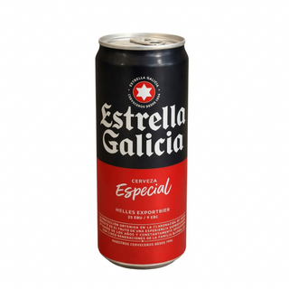 Cerveza Estrella Galicia 330 ml.