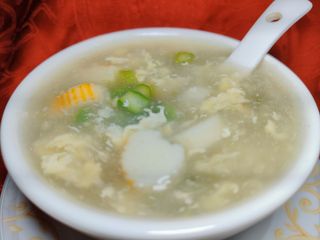 19 Zuppa di granchio con asparagi