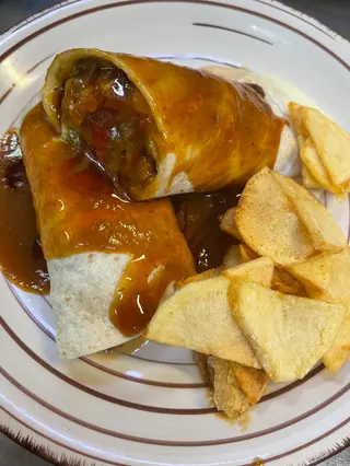 Burritos De Ternera Y Pollo Con Verduras