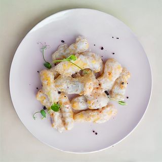 Судак в сливочном соусе