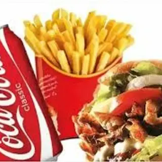 Menu kebab de pollo 