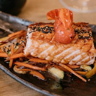 Salmón no Teriyaki